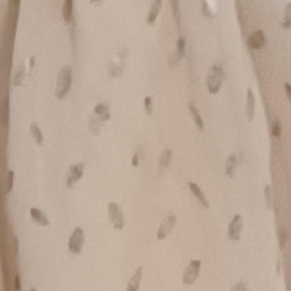 Dress by and by white with silver -size s - Picture 4 of 6